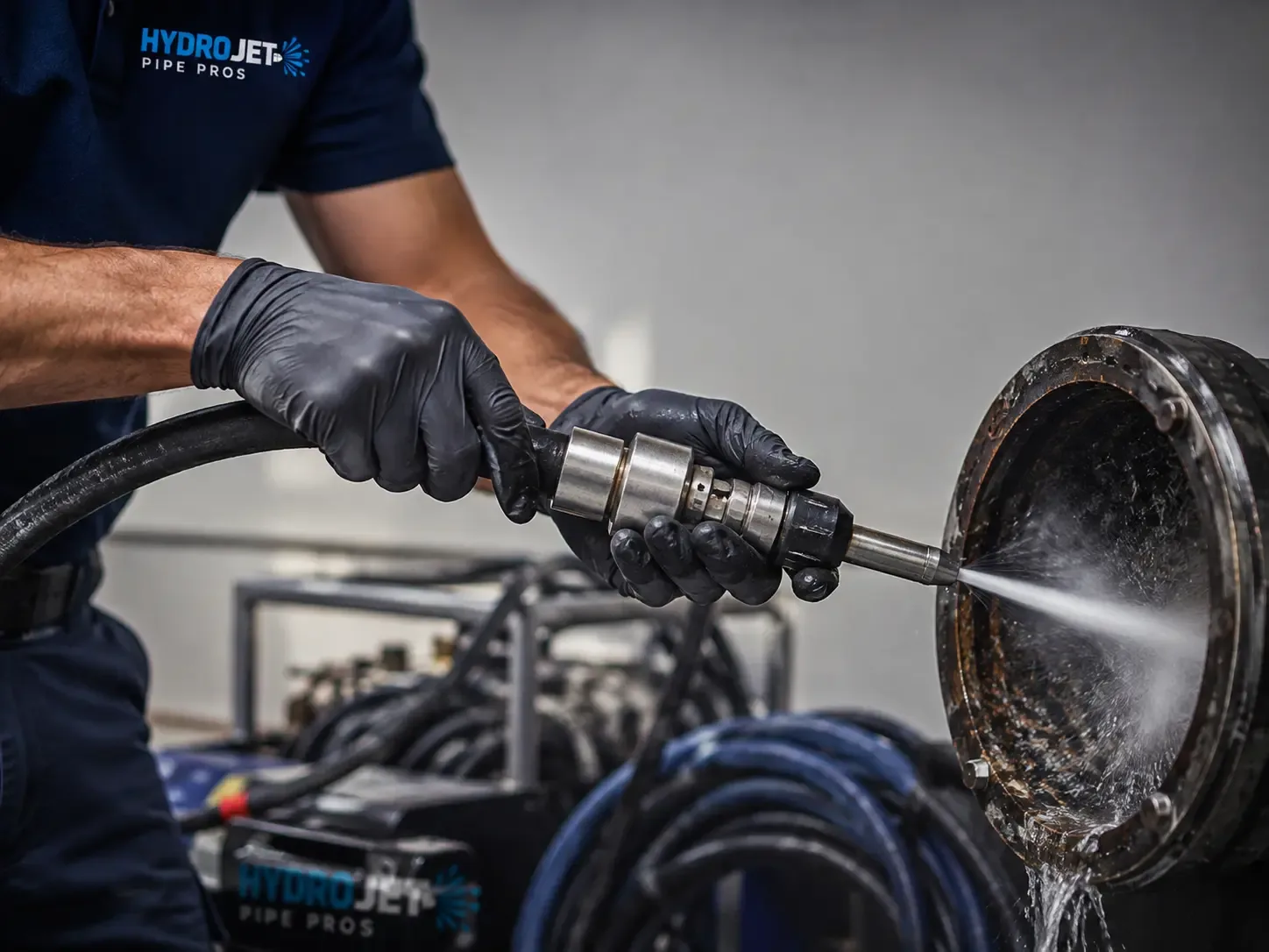 Hydro Jet Pipe Descaling in Monrovia, CA